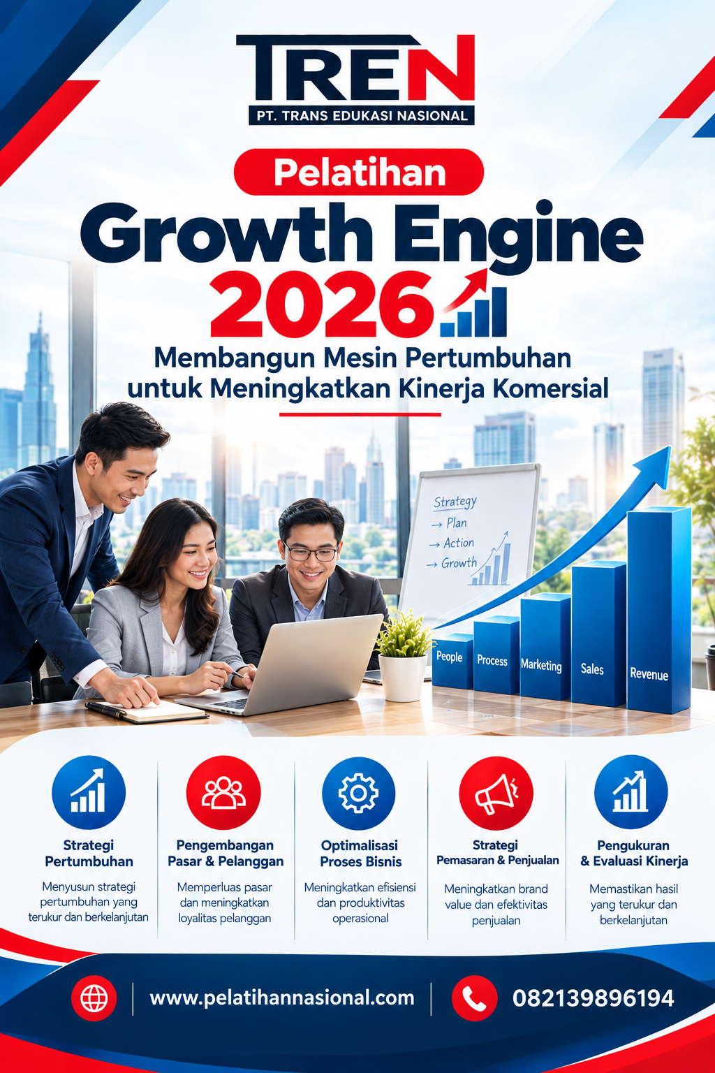 Pelatihan Growth Engine 2026: Membangun Mesin Pertumbuhan untuk Meningkatkan Kinerja Komersial
